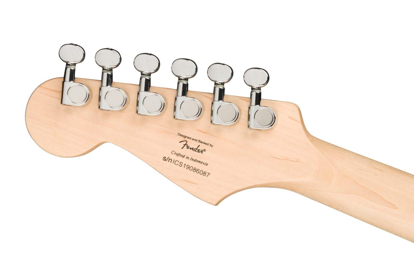 Squier by Fender Mini Jazzmaster HH Electric Guitar SQ MINI JAZZMASTER HH LRL with Maple Fingerboard 2 Humbucking Pickups (3 Colors)