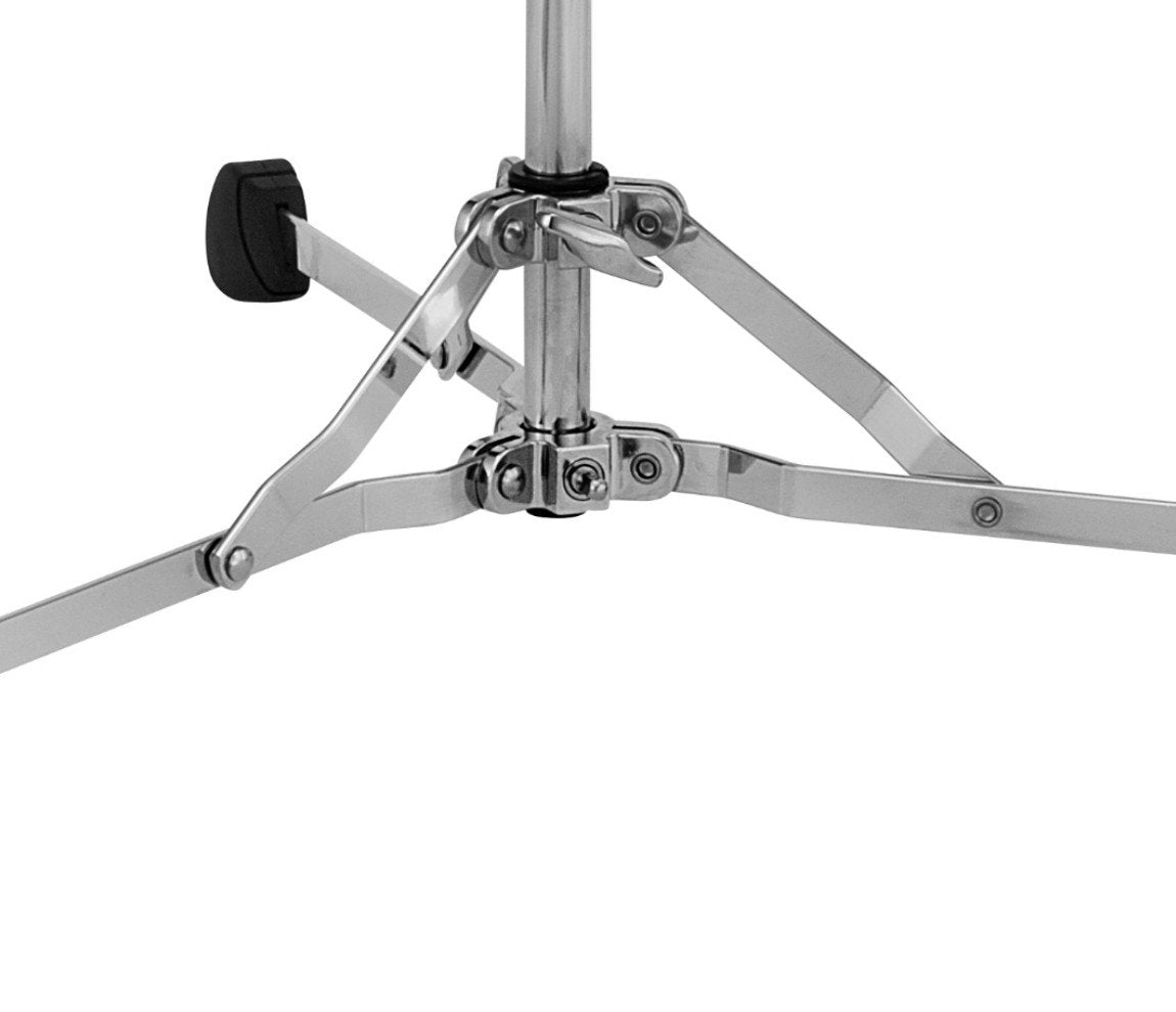 Pearl BC-150S Single Braced Cymbal Boom Stand Flat Based Portable with Convertible Tripod