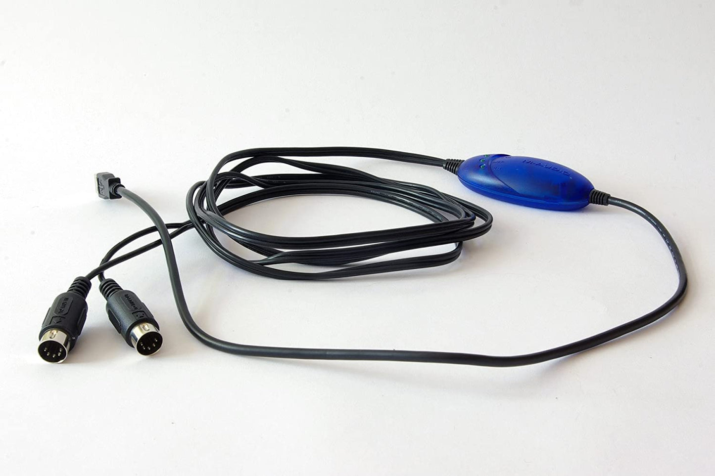 M-Audio Midisport Uno | Portable 1 in 1-out MIDI Interface via USB Connection (16 x 16 MIDI Channels)
