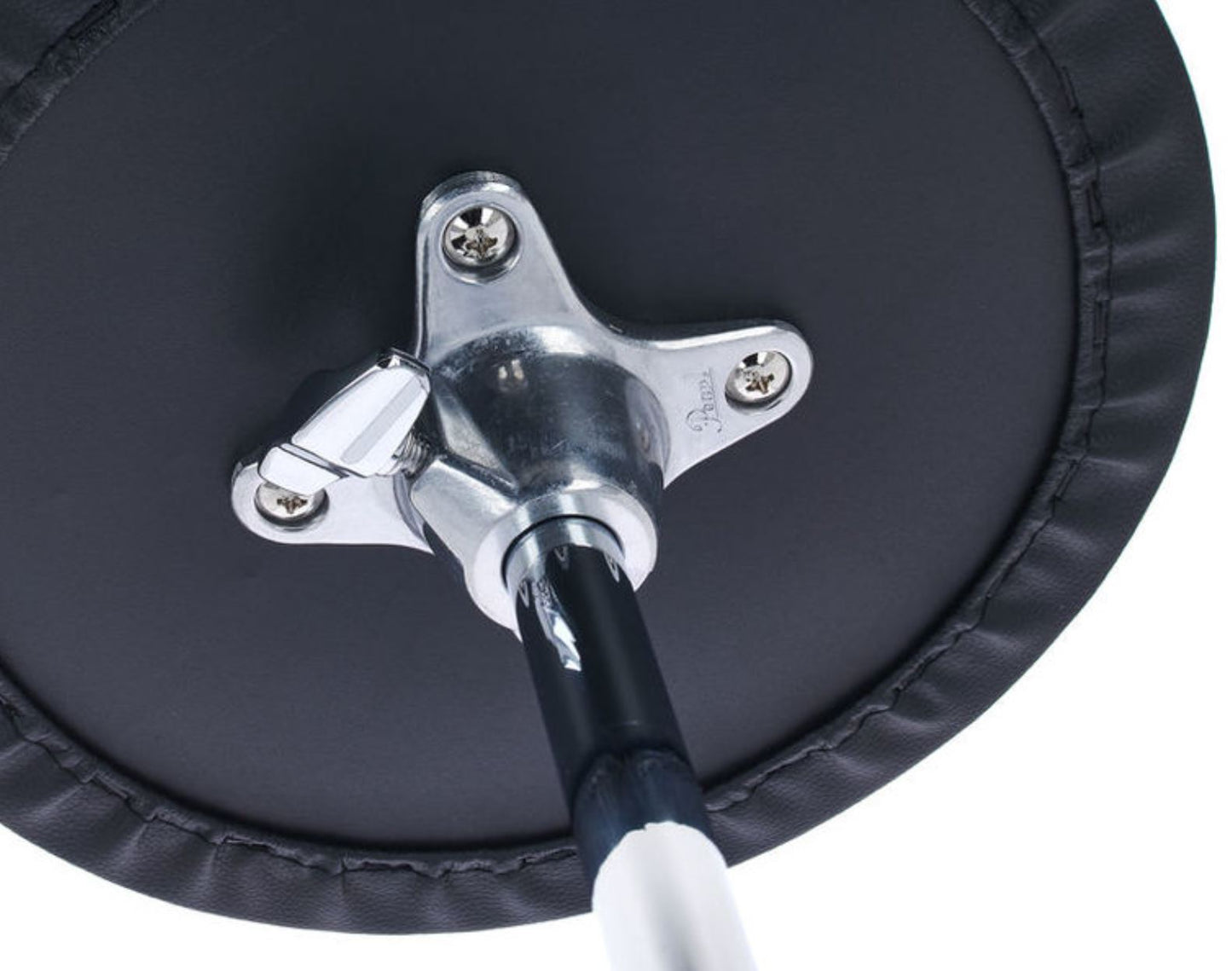 Pearl D790 Drum Throne Lightweight Vinyl Cover Seat with Double-Braced Tripod Legs Adjustable Chair Height 65cm Stop-Lock