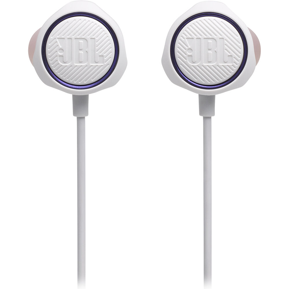 JBL Quantum 50 Wired In-Ear Gaming Headphones with Volume Slider and In-line Mic for Gaming Livestream