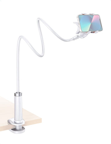 UGREEN Gooseneck Desktop Phone / Tablet Holder Flexible Lazy Arm Mount Stand for 4" to 6.5" Devices