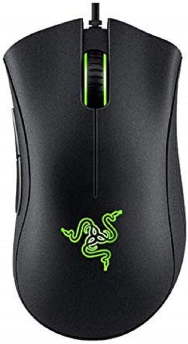 Razer DeathAdder Essential Gaming Mouse: 6400 DPI Optical Sensor - 5 Programmable Buttons - Mechanical Switches - Rubber Side Grips - Classic Black