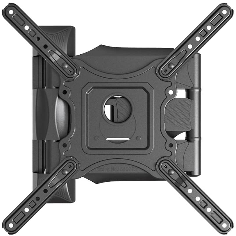 NB North Bayou P4 32"- 55" with 27.2 Max Payload Heavy Duty Flat Panel TV Wall Mount with Bracket and Full Motion Swing Arm for LCD and LED Display TV Television