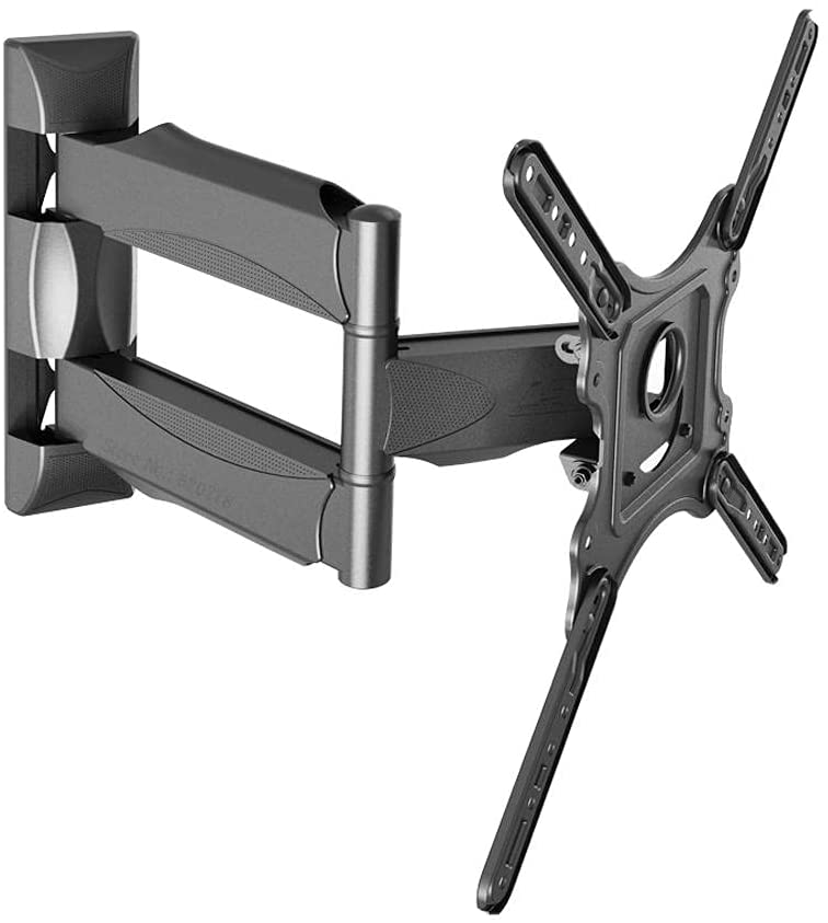 NB North Bayou P4 32"- 55" with 27.2 Max Payload Heavy Duty Flat Panel TV Wall Mount with Bracket and Full Motion Swing Arm for LCD and LED Display TV Television