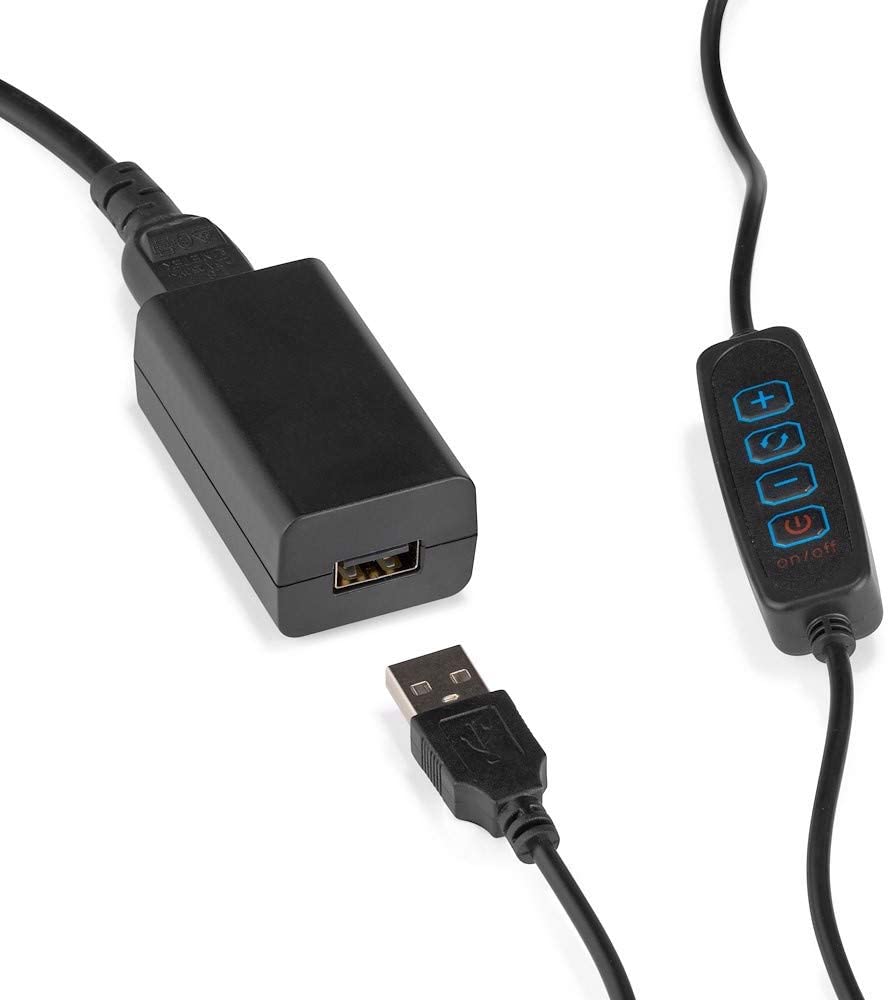 Joby 12" Beamo Ring Light with up to 5600k Color Temperature and 10 Brightness Settings with In-line Remote Control Perfect for Vlogging, Makeup Tutorial, Photo and Video Lighting