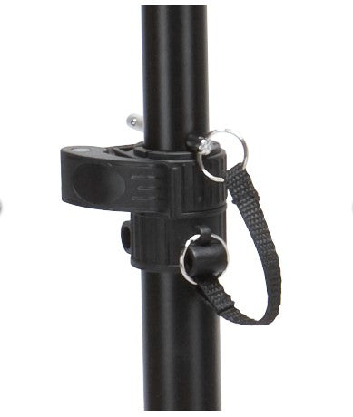 Samson LS50P Durable Speaker Stand (Pair) with Adjustable Height, Locking Latch and 3/8" Pole Adapters for Concerts and Recordings