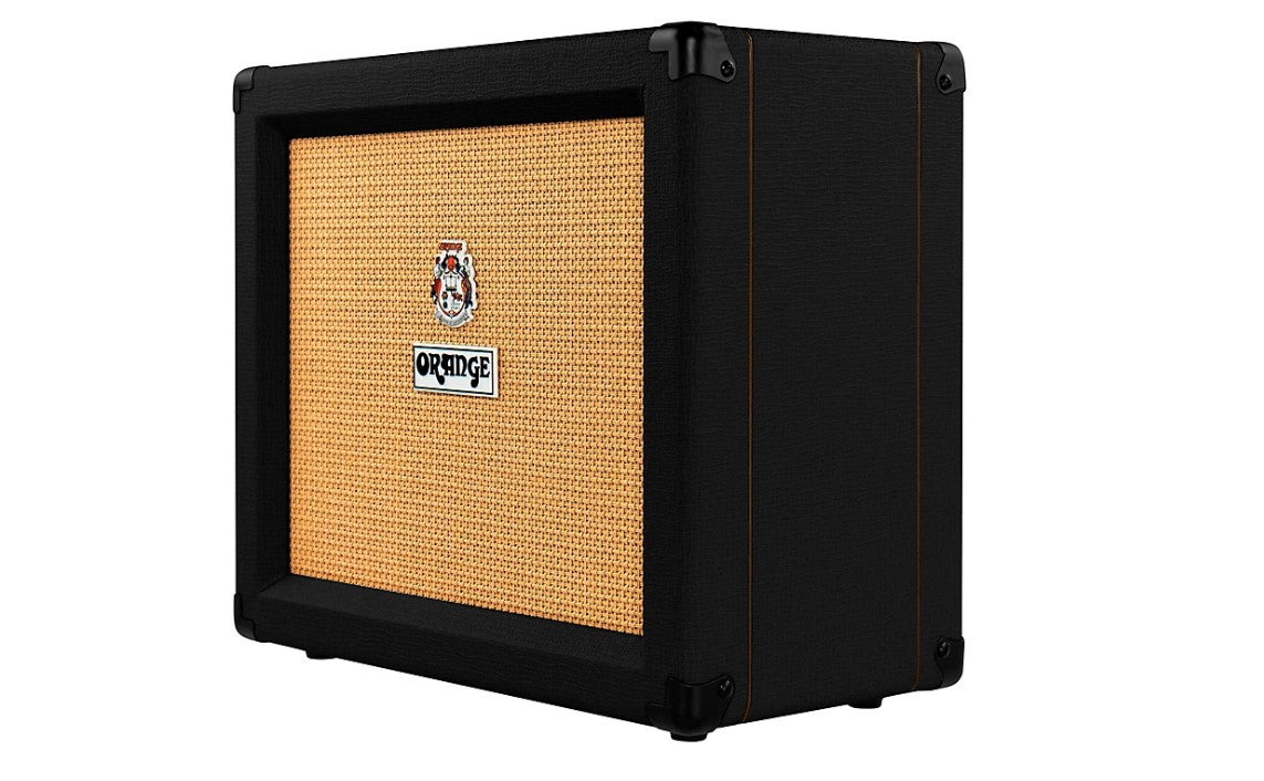 Orange Amps Crush 35RT Watt Guitar Combo Amplifier with 4- Stage Preamp, Active 3 Band EQ and CabSim-loaded Headphone Output for Electric Guitars (Orange, Black)