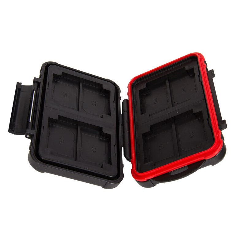 Eirmai Water-Resistant Camera Memory Card Case Durable Micro SD CF TF Card Storage Box