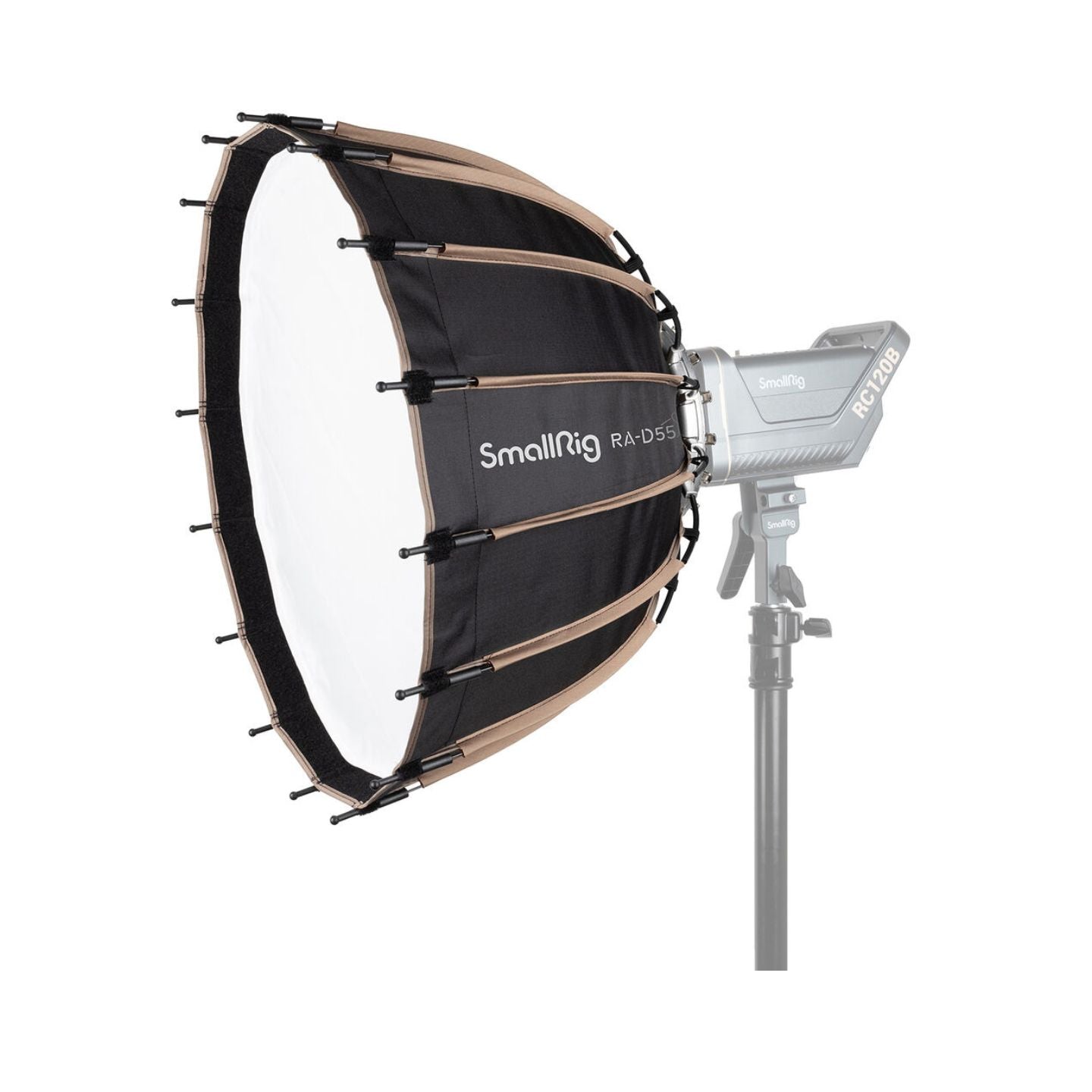 SmallRig RA-D 21.6" / 33.1" Quick Release Parabolic Softbox with Waterproof Exterior, Honeycomb Grid, Carry Bag for Studio Recording, Live Streaming, Photography | RA-D55, RA-D85