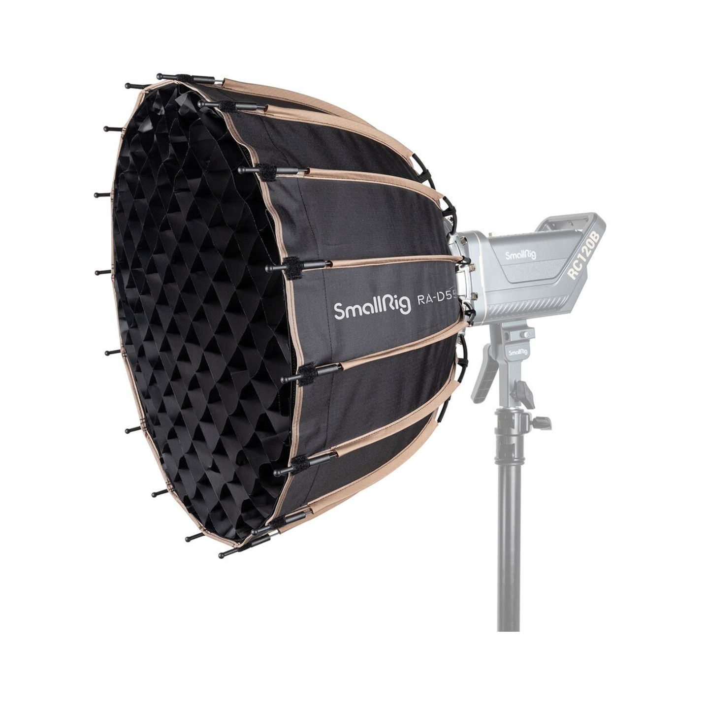 SmallRig RA-D 21.6" / 33.1" Quick Release Parabolic Softbox with Waterproof Exterior, Honeycomb Grid, Carry Bag for Studio Recording, Live Streaming, Photography | RA-D55, RA-D85