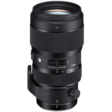 Sigma 50-100mm f/1.8 DC HSM Art Lens for Nikon F-mount DSLR Cameras