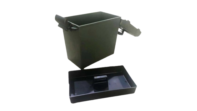 Raptor TB-910 Portable Water-Resistant Hard Case Tool Box for Hunters, Boaters and Campers (Army Green)