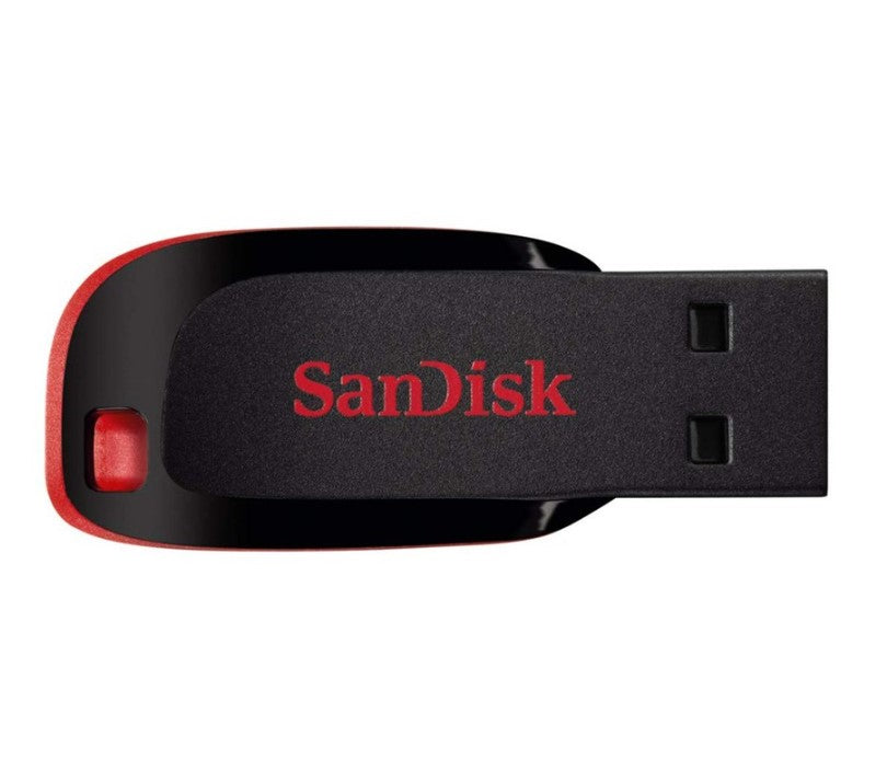 Sandisk Cruzer Blade USB 2.0 Flash Drive with Sandisk Secure Access Sofware for PC and Mac (128GB) SDCZ50-0128G-B35
