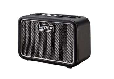 Laney Mini ST SuperG 6-Watt Battery-Powered Stereo Combo Amplifier with LSI Smartphone Insert Clean & Drive Amp for Electric Guitars