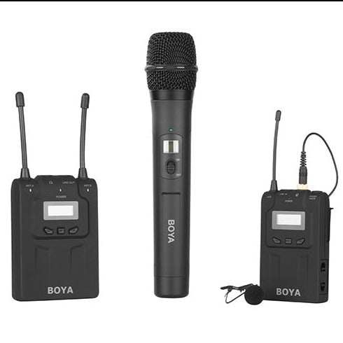 Boya BY-WHM8 Pro UHF Wireless Handheld Unidirectional Dynamic Microphone Transmitter for Receiver BY-WM8 PRO Series