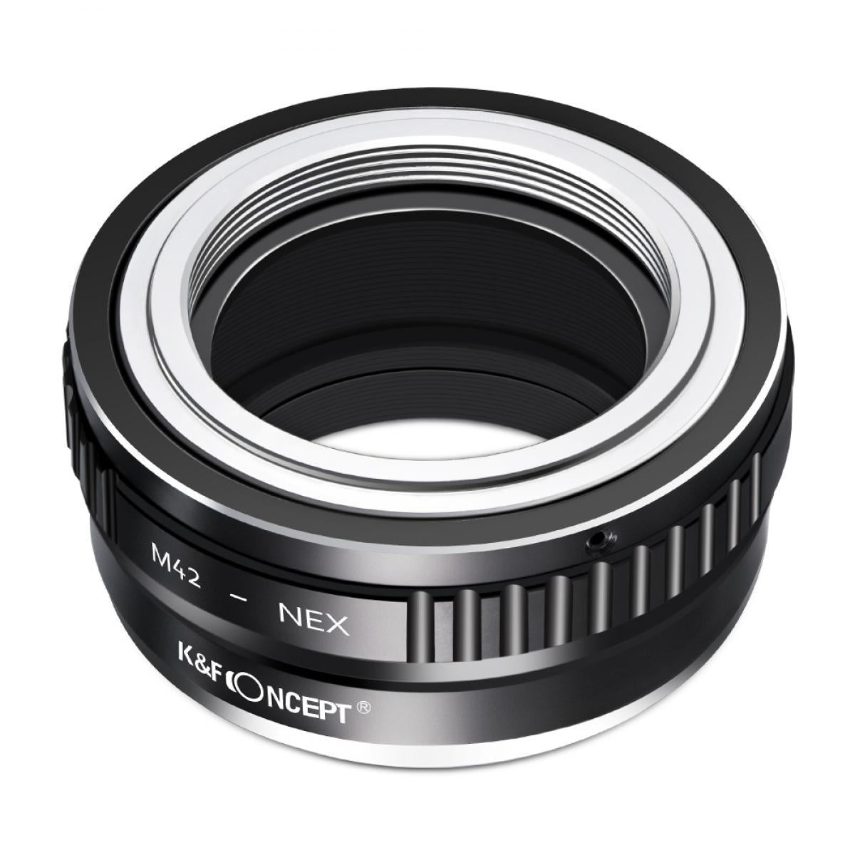 K&F Concept M42-NEX High Precision Lens Adapter Mount for M42 Mount Lens to Sony E-Mount Body Mirrorless Camera