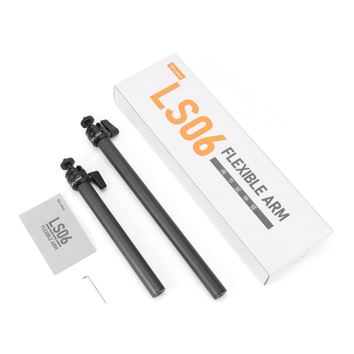 Vijim by Ulanzi LS06 Flexible Arm Extension Desk Mount Stand for Cameras, Smartphones, Microphones, Lighting Equipment