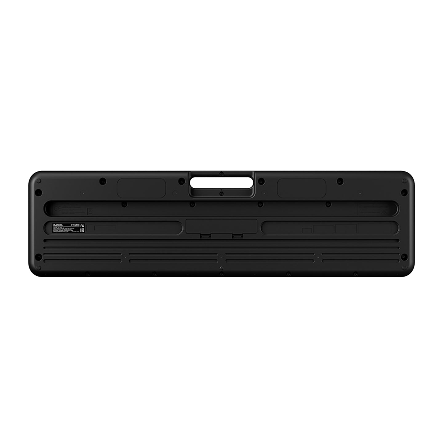 Casio CT-S300 61-Key Black Slim Touch-Sensitive Piano Keyboard with Expression Control, LCD Screen, Sound Preset, Built-in Effects