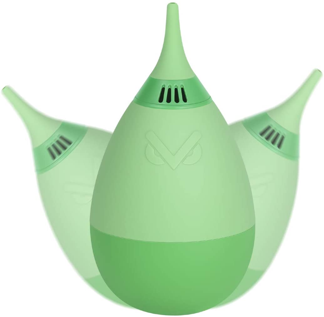 VSGO V-B014E Filter Air Blaster with Filter Tumbler Design Lens Cleaning Blower Compressed Air for Nikon Sony Canon Digital Camera Lens & Sensor Cleaning (Apple Green)