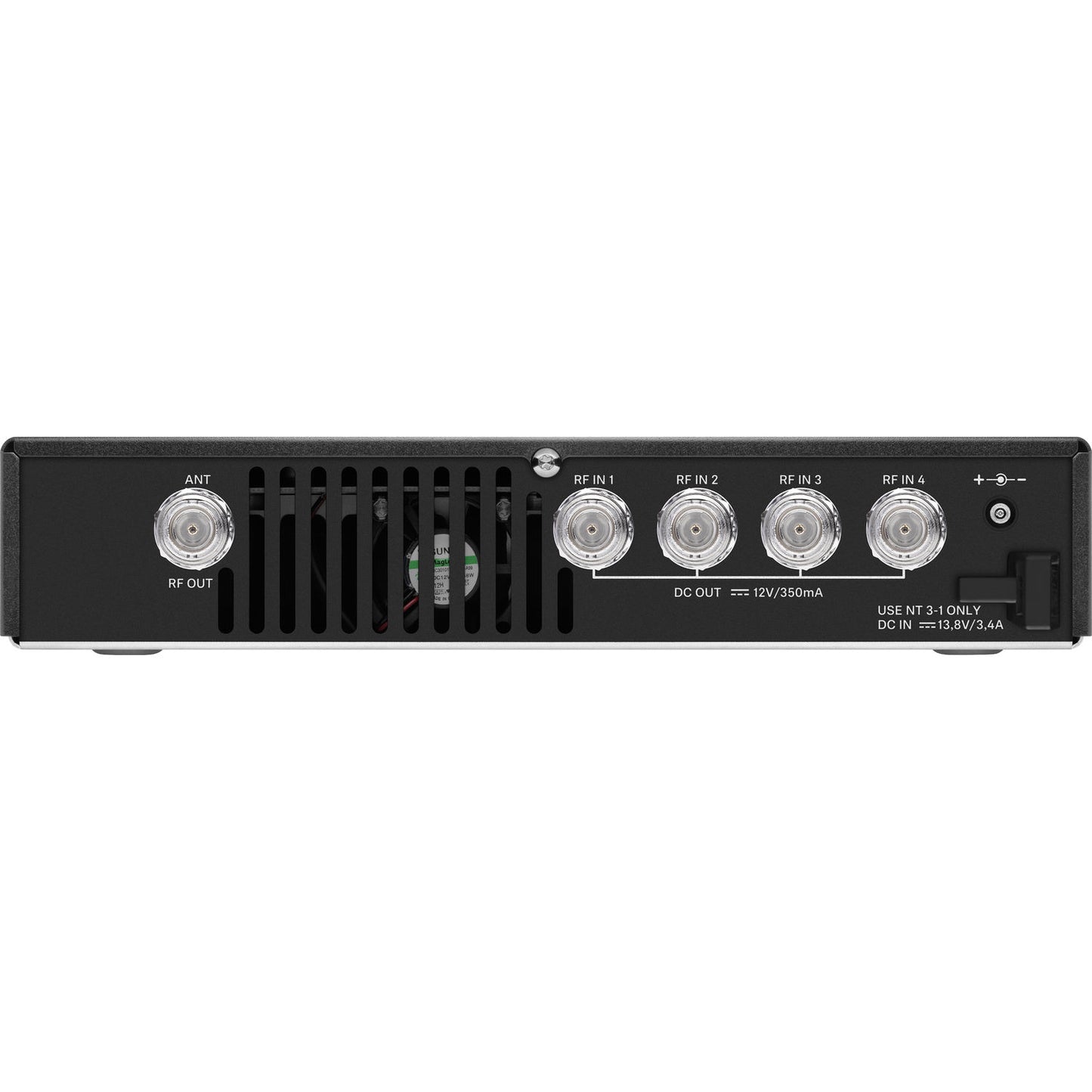Sennheiser AC 41-EU EU Active Antenna Combiner for IEM In Ear Monitor Transmitter with 4 BNC Cables NT 3-1 Power Supply