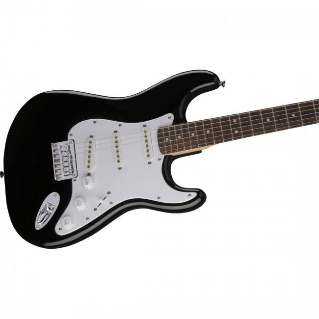 Squier by Fender Bullet Hard Tail Stratocaster Electric Guitar (BLACK) SQ BULLET STRAT HT BLK