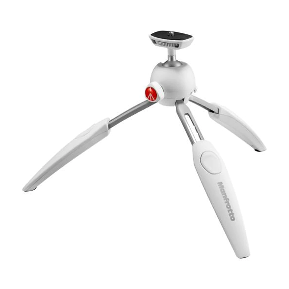 Manfrotto MTPIXI-WH PIXI Mini Table Top Tripod for DSLR Cameras, Smartphones, Apple Phones (WHITE)