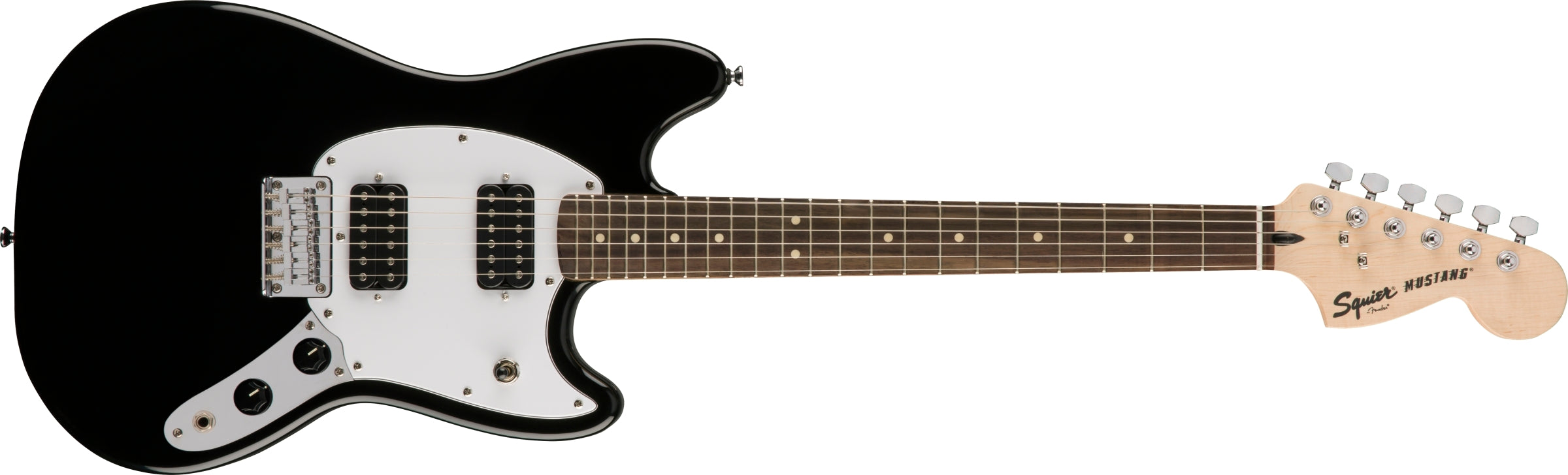 Squier by Fender Bullet Mustang Electric Guitar Indian Laurel Fingerboard -  HH - SQ BULLET MUSTANG HH (3 Colors)