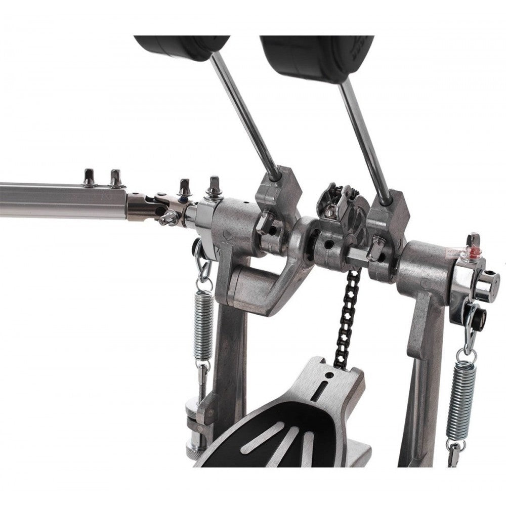 Pearl P922 Powershifter Bass Drum Double Pedal with Two Switchable Cams Frictionless Spring Rollers 2-way DuoBeater