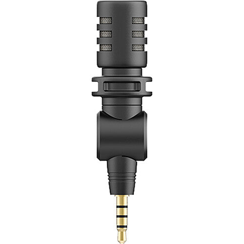 Boya BY-M110 Ultracompact Condenser Microphone with 3.5mm TRRS Plug for Smartphones, Tablets, and Laptops