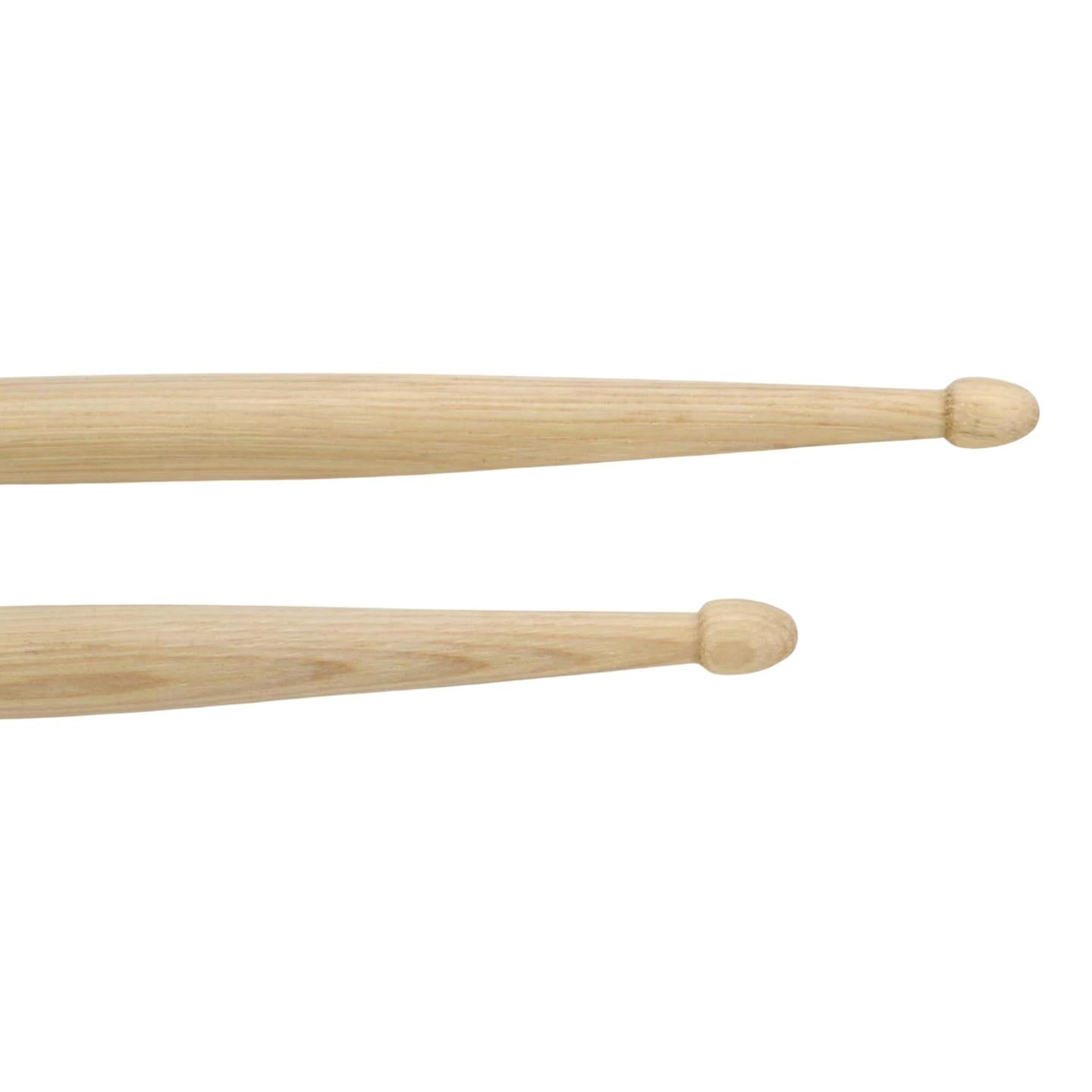 Vic Firth American Classic Extreme X8D Hickory Tear Drop Drumsticks with Wood Tip, Laquer Coating, Medium Surface Area