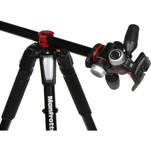 Manfrotto MK190XPRO4-3W Aluminum Tripod with 3-Way Pan/Tilt Head