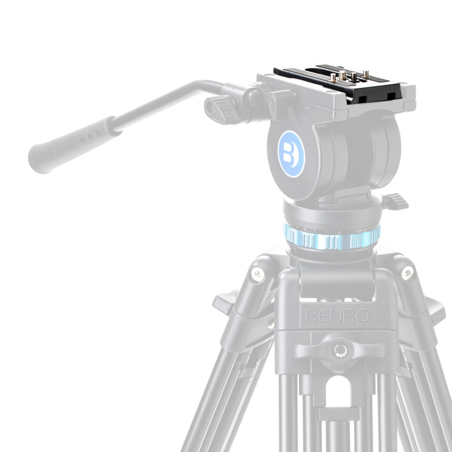 Benro QR15 Quick Release Plate for KH25P & KH26P 1/4" Screw Video Tripod Head SLR Camera Accessories