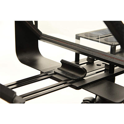 Glide Gear TMP100 10.5" Adjustable Tablet Teleprompter with 70/30 Beam Splitter, Standard 1/4" 20 Camera Screw Mount, 10ft Reading Range for iPad and Smartphone and DSLR