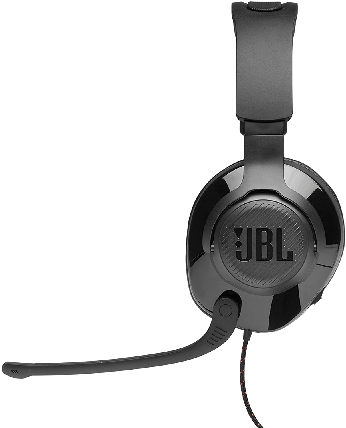 JBL Quantum 200 Black Wired Over-Ear Gaming Headset for Gamers and Livestreamers