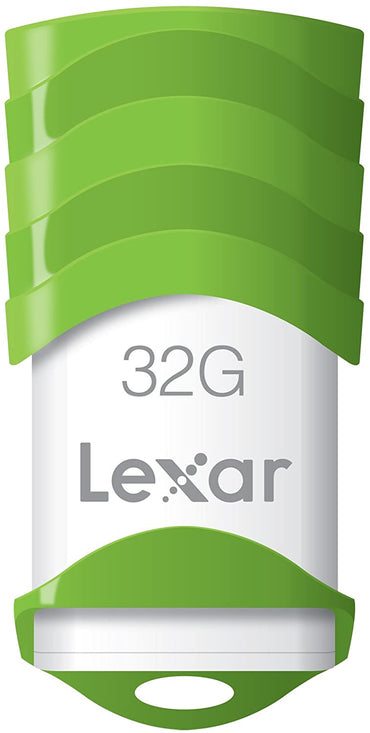 Lexar LJDV30-32GABAS JumpDrive V30 32GB USB 2.0 Flash Drive for Mac Systems, PC, Laptops