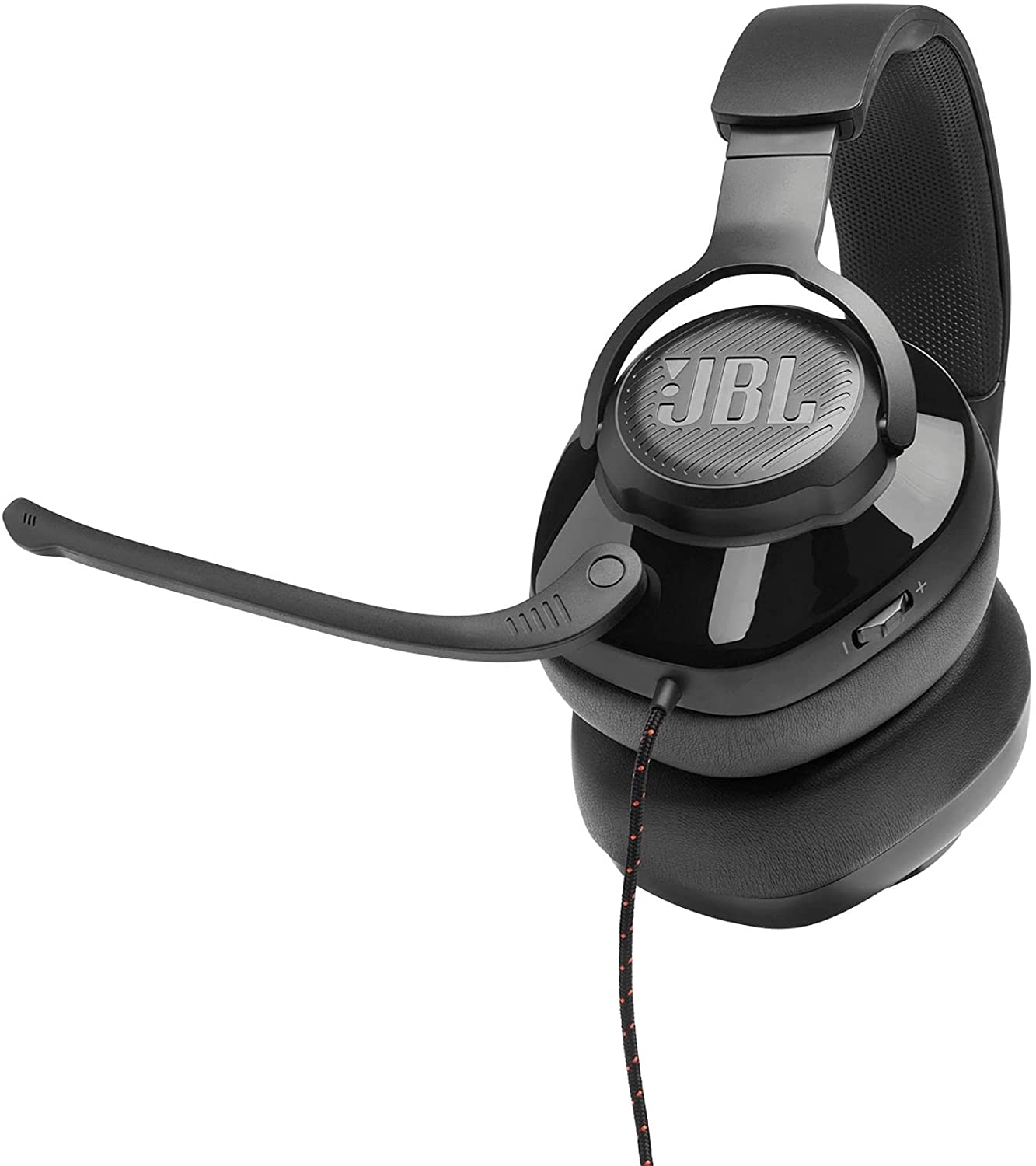 JBL Quantum 200 Black Wired Over-Ear Gaming Headset for Gamers and Livestreamers