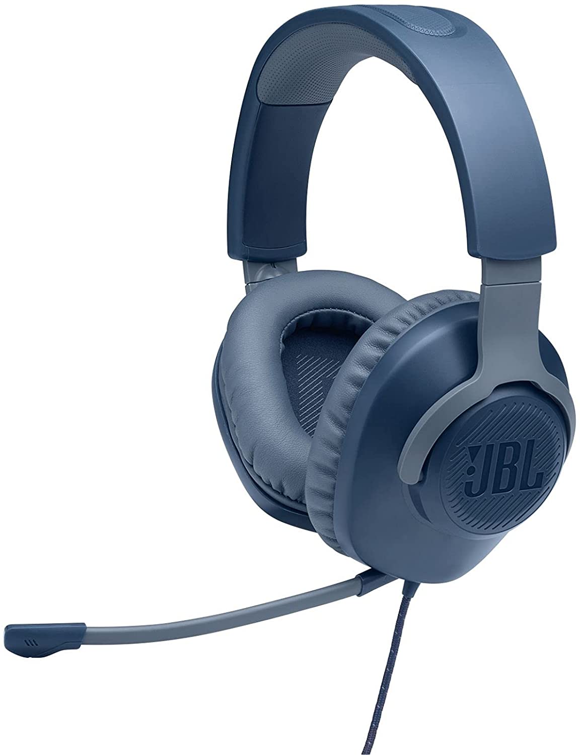 JBL Quantum 100 Over-Ear Wired Gaming Headset with Detachable Microphone, Windows Sonic Spatial Sound Support, and Memory Foam Padded Earpads for PC, Mobile, and Consoles (Black)