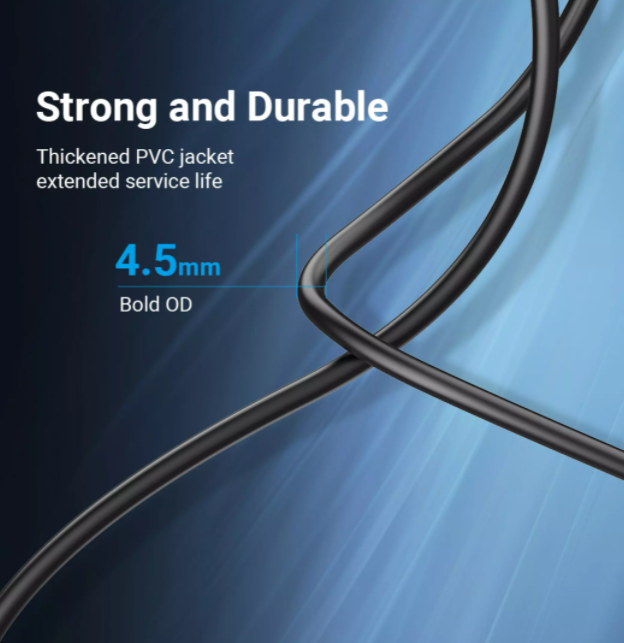 Vention USB 2.0 A Male to B Male 480Mbps Printer Cable (COQ) Black (Available in Different Lengths)