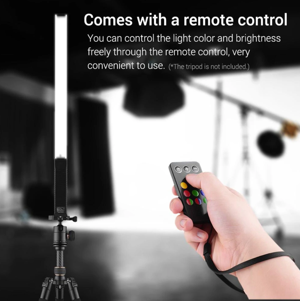 Luxceo P7RGB Pro Bluetooth Waterproof Video Light with 8 Lighting Modes and App Intelligent Control