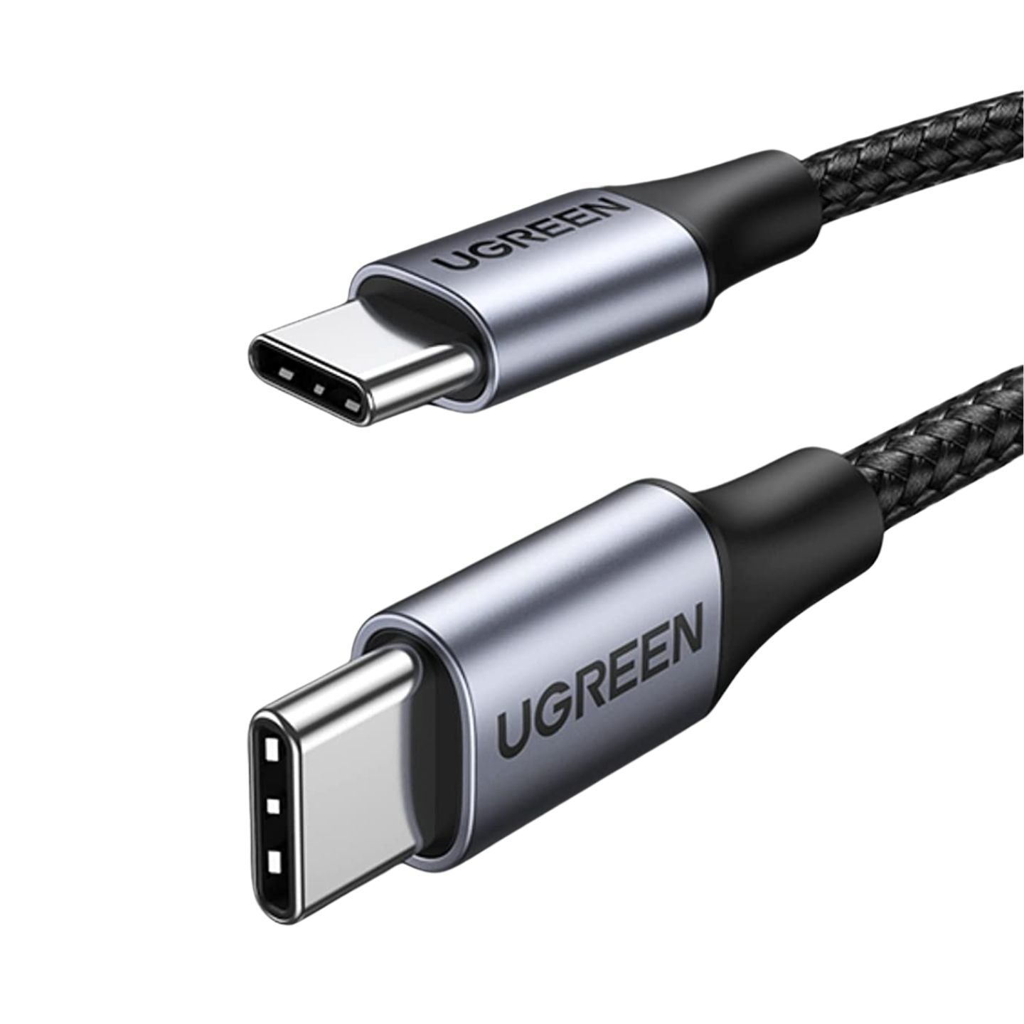 UGREEN 100W PD Type C Male to Male Fast Charging 5A Data Cable with 480Mbps Transfer Speed - 1M | 7042