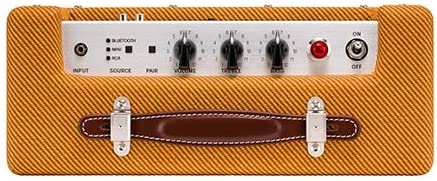 Fender Monterey Tweed 120 watts Bluetooth Speaker, Quad-driver System