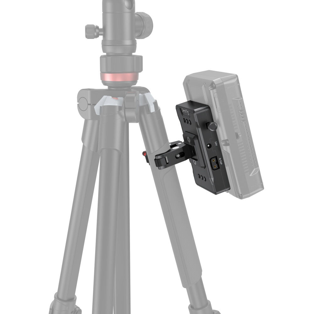 SmallRig V-Mount Battery Aluminum Adapter Plate with Super Clamp Mount (3497)