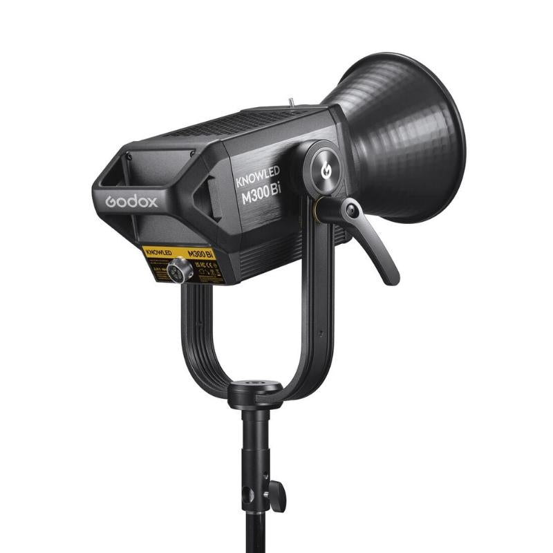 Godox 300W Bi-Color / Daylight Knowled LED Studio Light with Effects, 2800-6500K / 5600K Color Temperature, 3-Way Control Method and Bowens Mount | M300BI, M300D