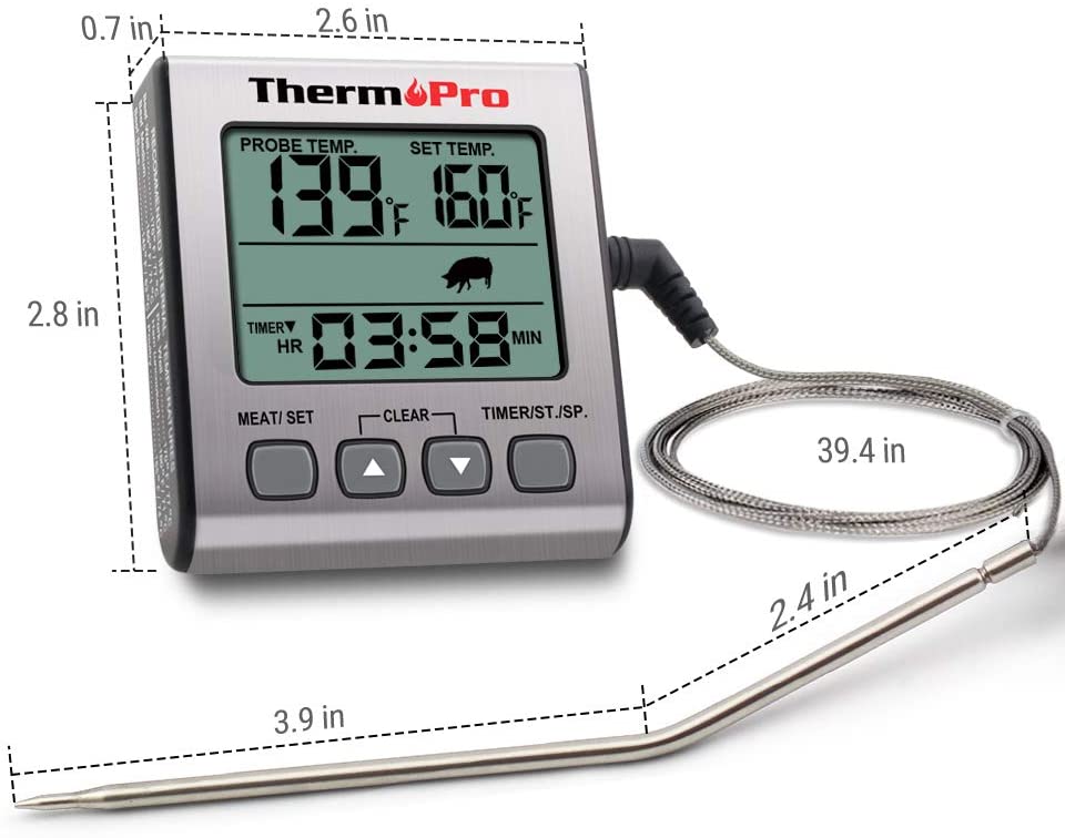 THERMOPRO TP-16S P16S Digital Meat Thermometer