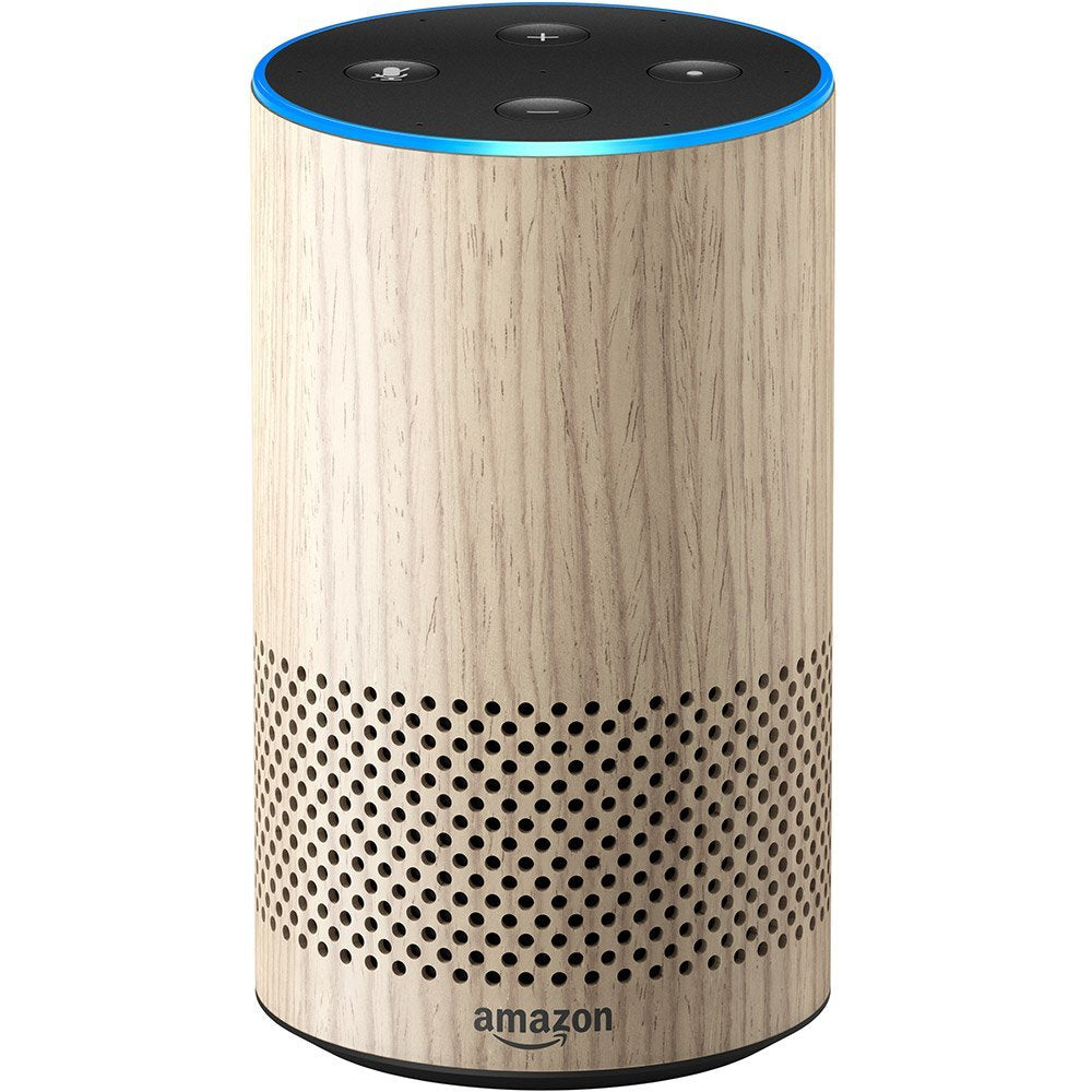 All New  Echo 2nd Generation 2017 Oak with improved sound