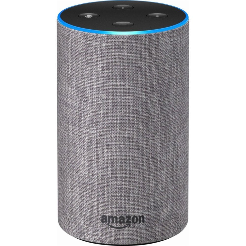 Echo (2nd Generation) with improved sound, powered by Dolby, and a new  design – Charcoal.