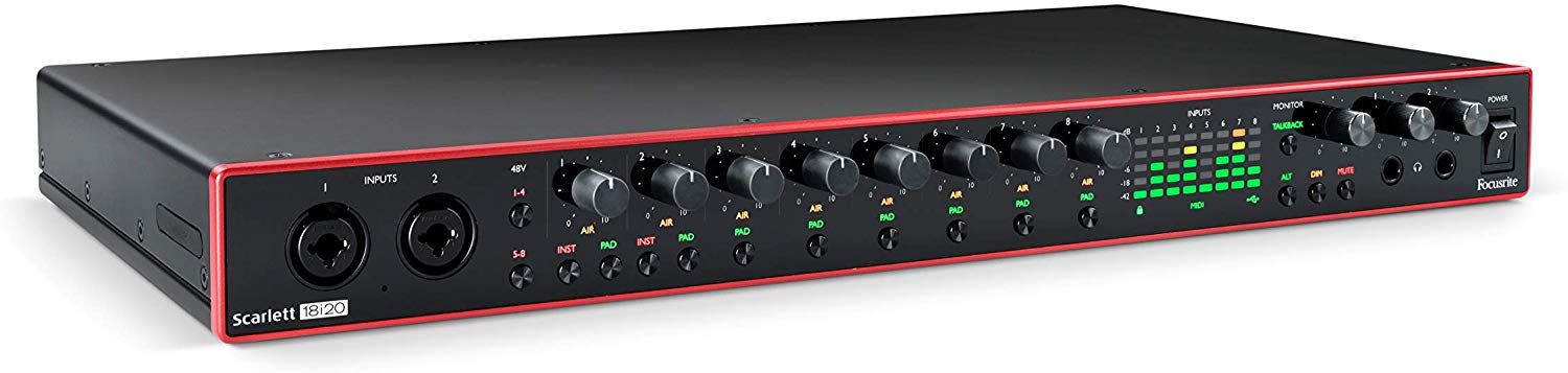 Focusrite Scarlett 18i20 18x20 USB Audio Interface (3rd Generation