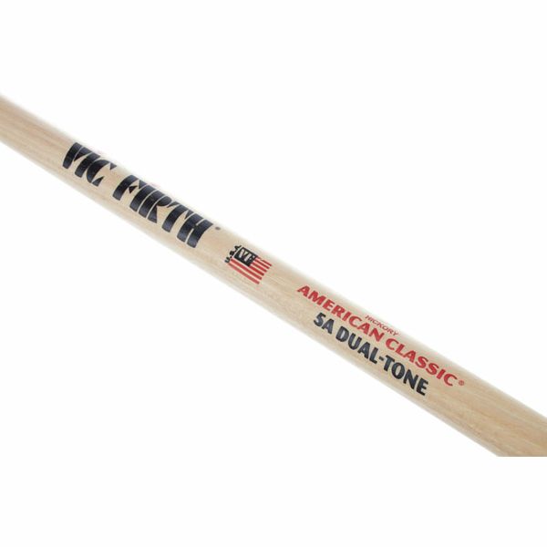 Vic Firth American Classic 5A Hickory Wood Drumsticks (Pair) Drum Sticks for Drums and Percussion (Multiple Styles Available)