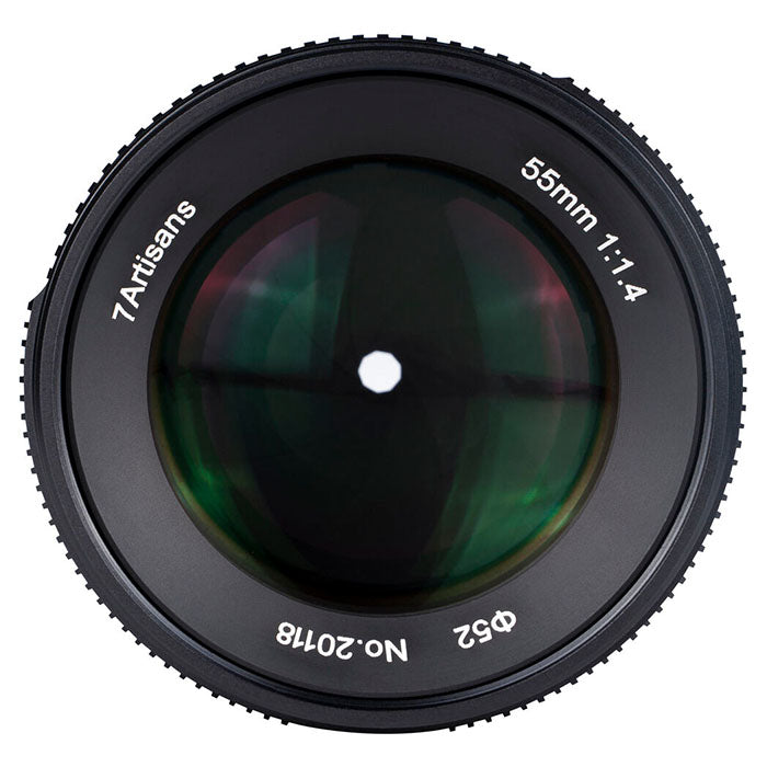 7Artisans 55mm f/1.4 APS-C Format Portrait-Length Prime Lens for Fujifilm X Mount Mirrorless Cameras